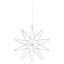 Decorațiune LED de Crăciun GLEAM LED/0,6W/3xAA argintiu Markslöjd 705750