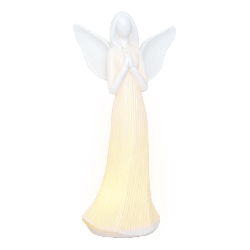 Decorațiune LED de Crăciun LED/2xLR44/alb cald înger