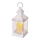 Decorațiune LED de Crăciun LED/3xAAA albă