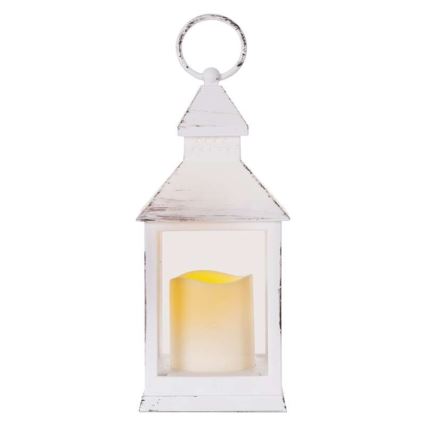 Decorațiune LED de Crăciun LED/3xAAA albă