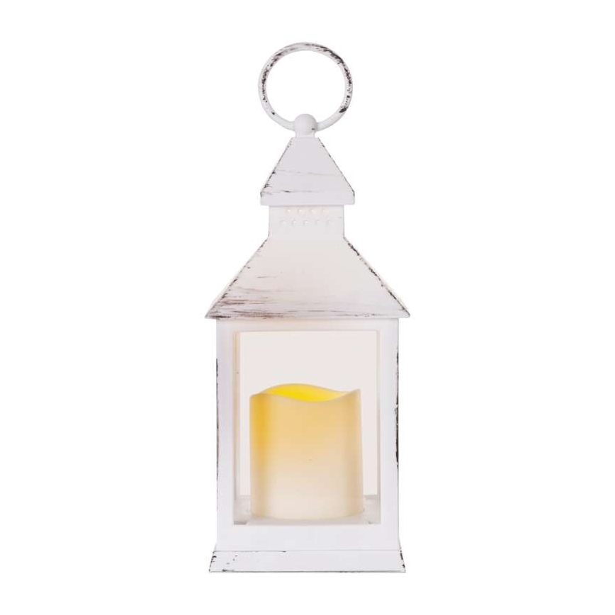Decorațiune LED de Crăciun LED/3xAAA albă