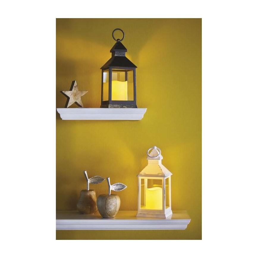 Decorațiune LED de Crăciun LED/3xAAA albă