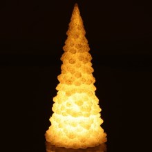 Decorațiune LED de Crăciun LED/3xAAA brad