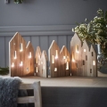 Decorațiune LED de Crăciun Markslöjd 705742 VIEW LED/0,9W/3V lemn