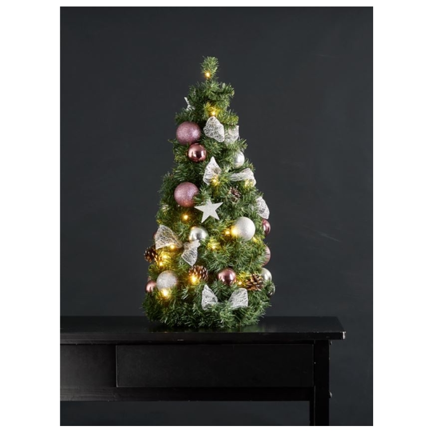 Decorațiune LED de Crăciun 42xLED/0,064W/3xAA Eglo