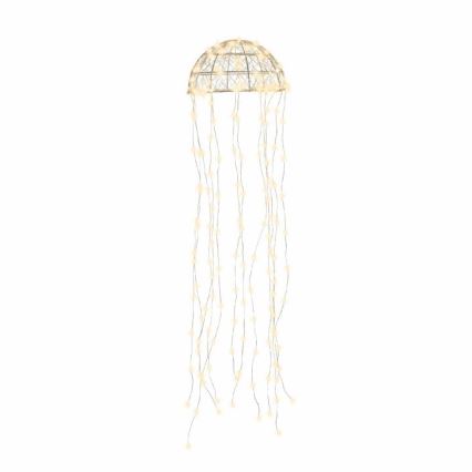 Decorațiune LED de Crăciun pentru exterior, 160 LED/230V, Ø 27 cm, IP44, alb cald