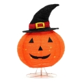 Decorațiune LED de exterior HALLOWEEN LED/3xAA/alb cald IP44 dovleac