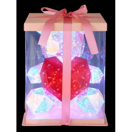 Decorațiune LED de masă LED/6W/5V USB ursuleț