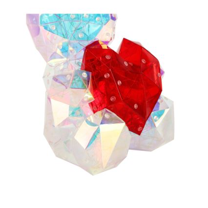 Decorațiune LED de masă LED/6W/5V USB ursuleț