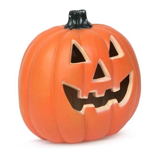 Decorațiune LED HALLOWEEN LED/2xAA dovleac