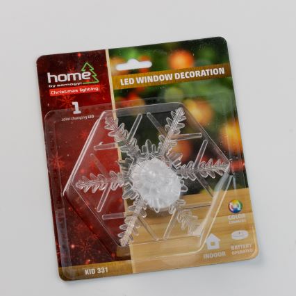 Decorațiune LED pentru fereastră, 2x CR2032