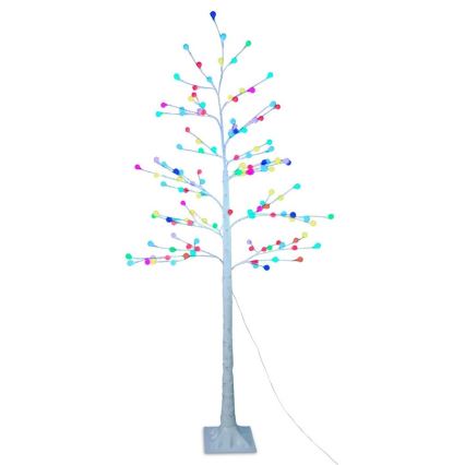 Decorațiune LED RGB+CW de Crăciun de exterior Immax NEO 07750L NEO LITE LED/7,2W/230V 1,8m IP44 Wi-Fi Tuya pom