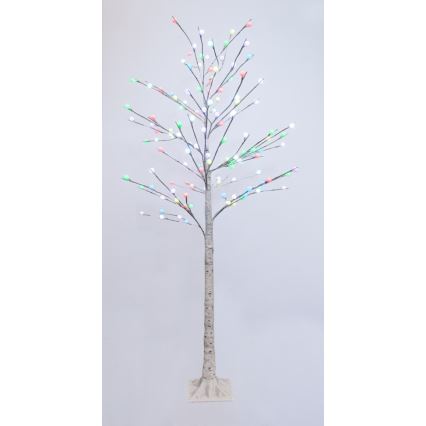 Decorațiune LED RGB+CW de Crăciun de exterior Immax NEO 07750L NEO LITE LED/7,2W/230V 1,8m IP44 Wi-Fi Tuya pom