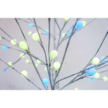 Decorațiune LED RGB+CW de Crăciun de exterior Immax NEO 07750L NEO LITE LED/7,2W/230V 1,8m IP44 Wi-Fi Tuya pom