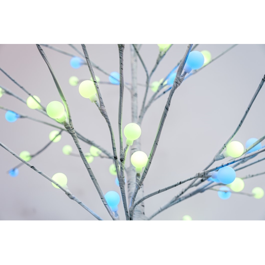 Decorațiune LED RGB+CW de Crăciun de exterior Immax NEO 07750L NEO LITE LED/7,2W/230V 1,8m IP44 Wi-Fi Tuya pom
