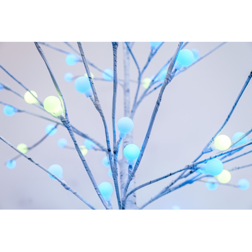 Decorațiune LED RGB+CW de Crăciun de exterior Immax NEO 07750L NEO LITE LED/7,2W/230V 1,8m IP44 Wi-Fi Tuya pom
