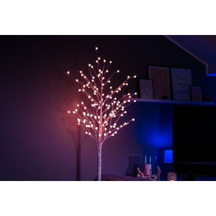 Decorațiune LED RGB+CW de Crăciun de exterior Immax NEO 07750L NEO LITE LED/7,2W/230V 1,8m IP44 Wi-Fi Tuya pom