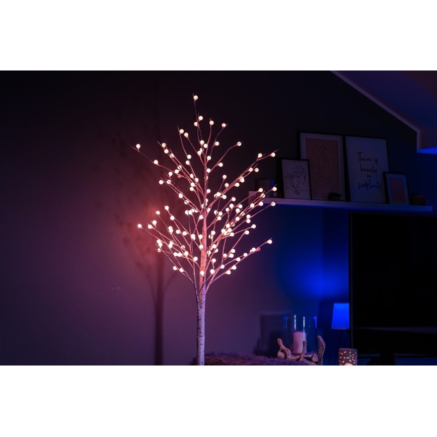 Decorațiune LED RGB+CW de Crăciun de exterior Immax NEO 07750L NEO LITE LED/7,2W/230V 1,8m IP44 Wi-Fi Tuya pom