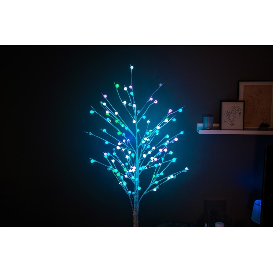 Decorațiune LED RGB+CW de Crăciun de exterior Immax NEO 07750L NEO LITE LED/7,2W/230V 1,8m IP44 Wi-Fi Tuya pom