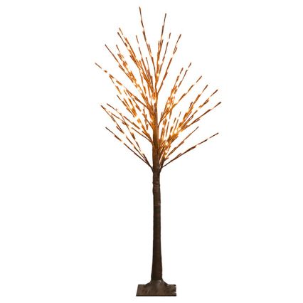 Decorațiune LED solară Aigostar 24xLED/2,6m IP65 300 mAh alb cald pom