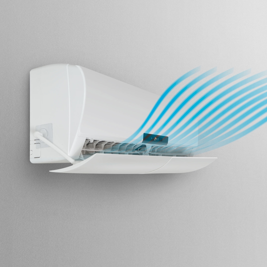 Deflector de aer universal pentru climatizoare 57-105 cm, alb