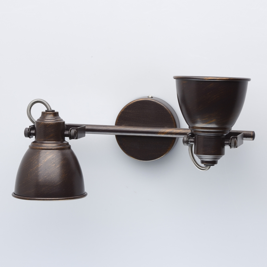 DeMarkt - Lampă spot TECHNO 2xE14/40W/230V