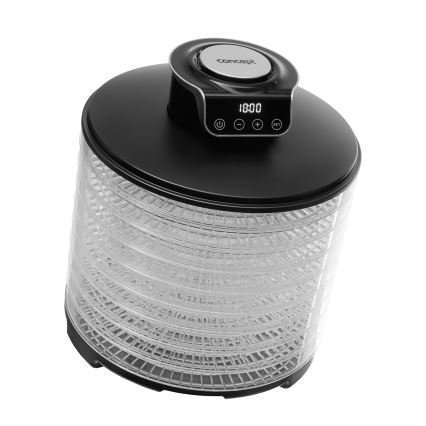 Deshidrator de alimentare Concept SO3010 245W/230V negru