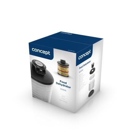 Deshidrator de alimentare Concept SO3010 245W/230V negru