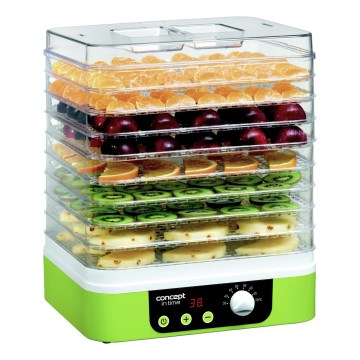 Deshidrator de alimente Concept SO1060, 260 W/230 V, verde