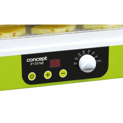 Deshidrator de alimente Concept SO1060, 260 W/230 V, verde