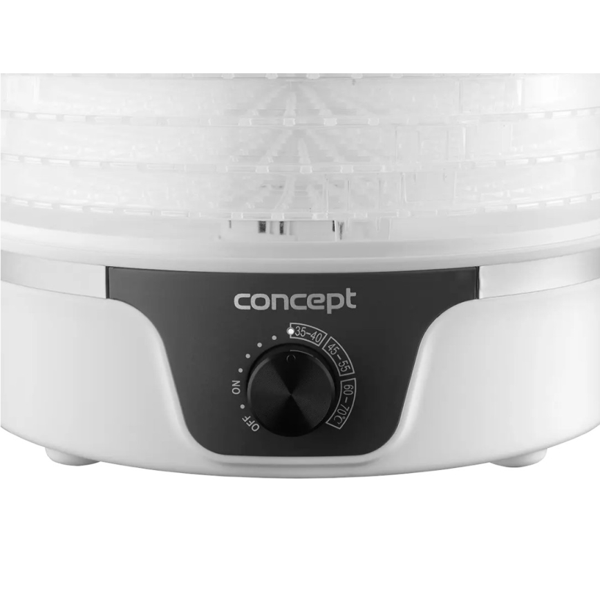 Deshidrator de alimente Concept SO1090, 380W/230V, alb