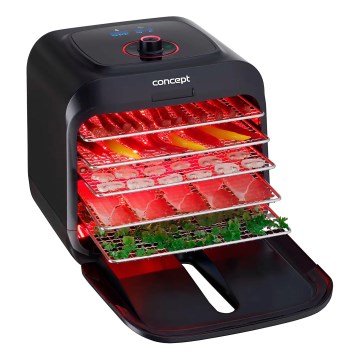 Deshidrator de alimente Concept SO4000, 500W/230V, negru
