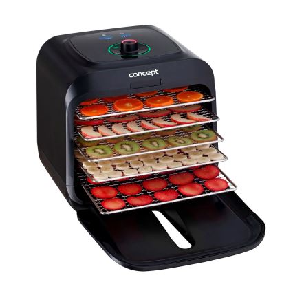 Deshidrator de alimente Concept SO4000, 500W/230V, negru
