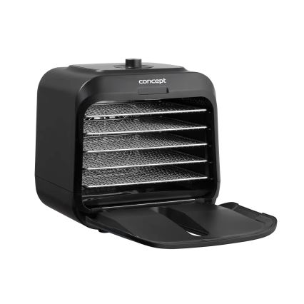 Deshidrator de alimente Concept SO4000, 500W/230V, negru