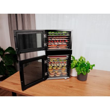 Deshidrator de alimente Concept SO7000, 1500W/230V, negru