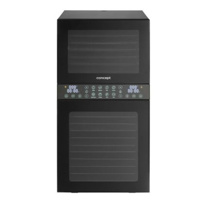 Deshidrator de alimente Concept SO7000, 1500W/230V, negru