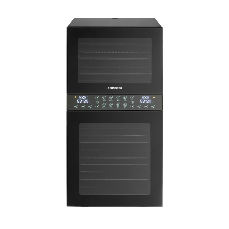 Deshidrator de alimente Concept SO7000, 1500W/230V, negru