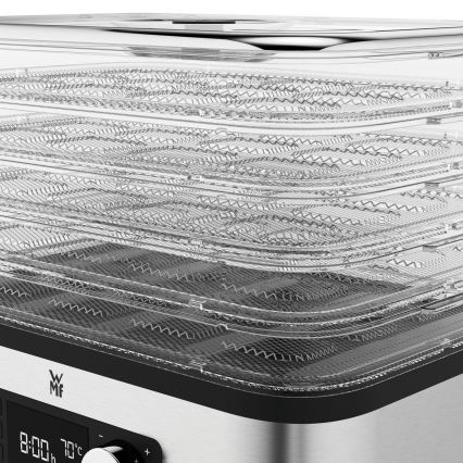 Deshidrator de alimente cu termoreglare WMF KITCHENminis 220W/230V oțel inoxidabil