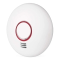 Detector de fum, alimentat cu 2 baterii AA