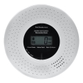 Detector de fum și monoxid de carbon cu afișaj LCD 2xAA