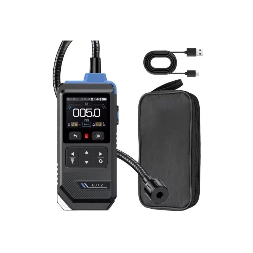 Detector de gaze inflamabile 1500 mAh 5V