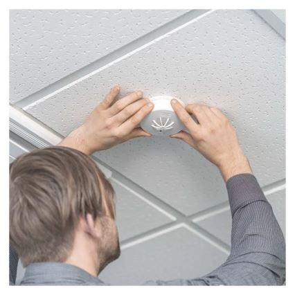 Detector de incendiu, alimentare 1x9V