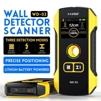 Detector de metale, tensiune și inhomogenități, 300 mAh, 5V