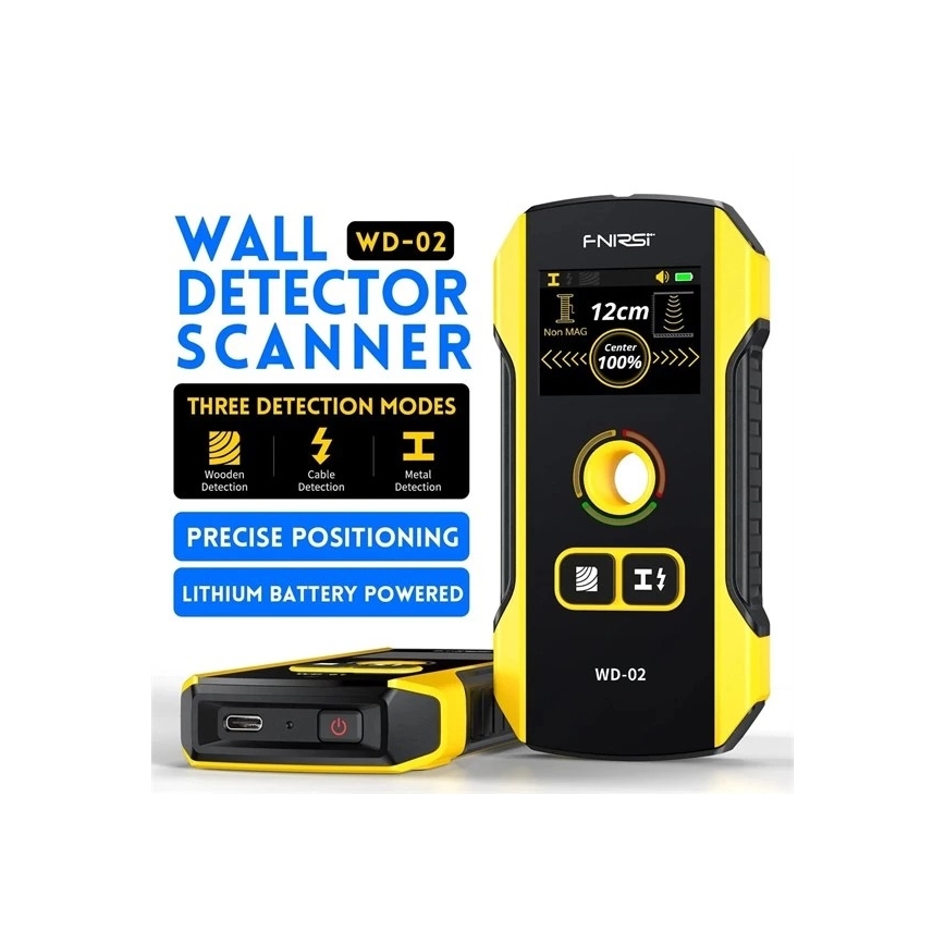 Detector de metale, tensiune și inhomogenități, 300 mAh, 5V