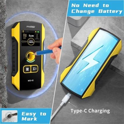 Detector de metale, tensiune și inhomogenități, 300 mAh, 5V