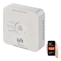 Detector de monoxid de carbon GoSmart 2xAA Wi-Fi Tuya
