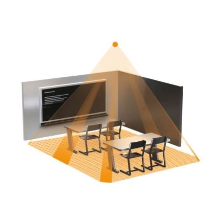 Detector de prezență IR Quattro 8m V3 KNX alb Steinel 058487