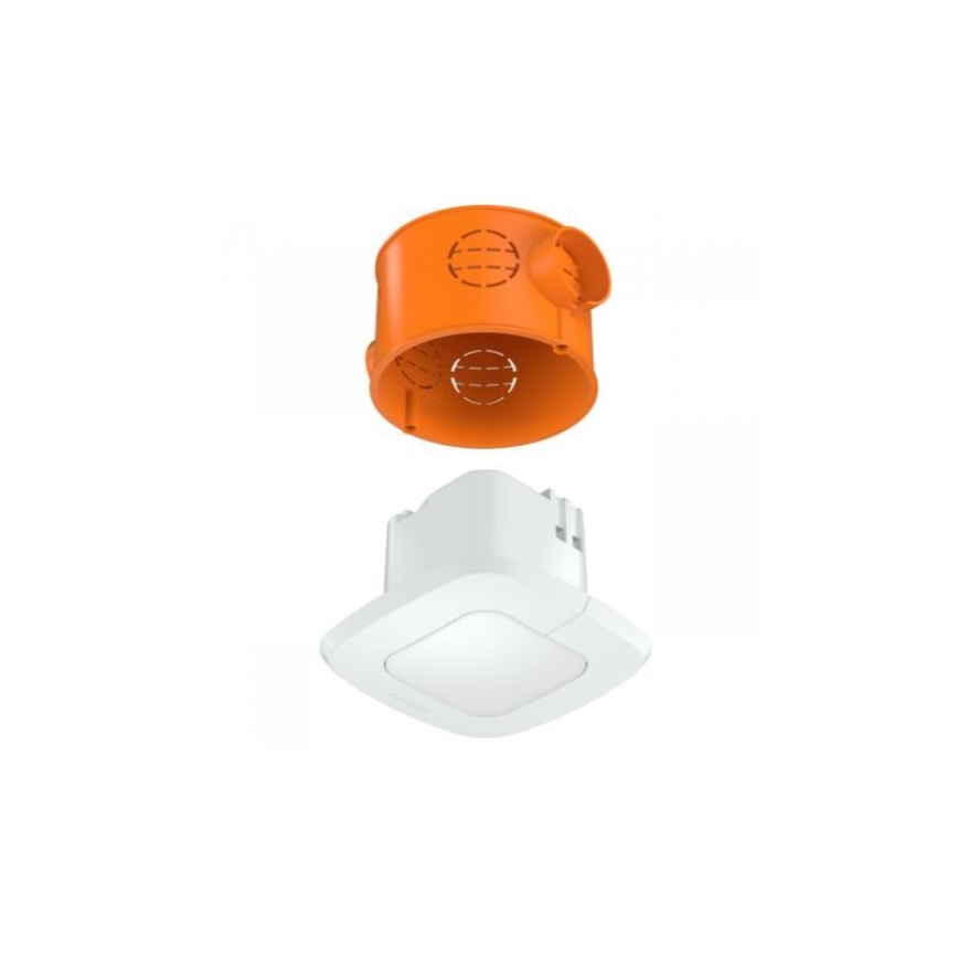 Detector de prezență IR Quattro SLIM XS KNX alb STEINEL 033033