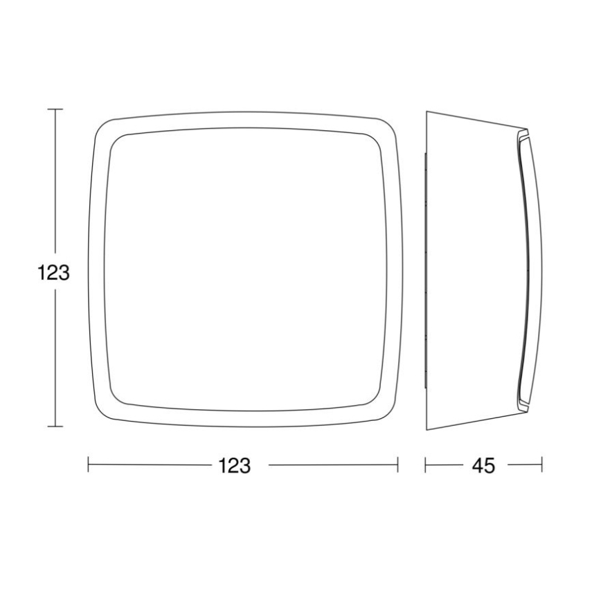 Detector de prezență True Presence IP alb Steinel 066024