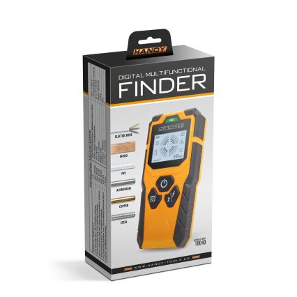Detector digital multifuncțional 9V 1x6LR61 IP54 portocaliu